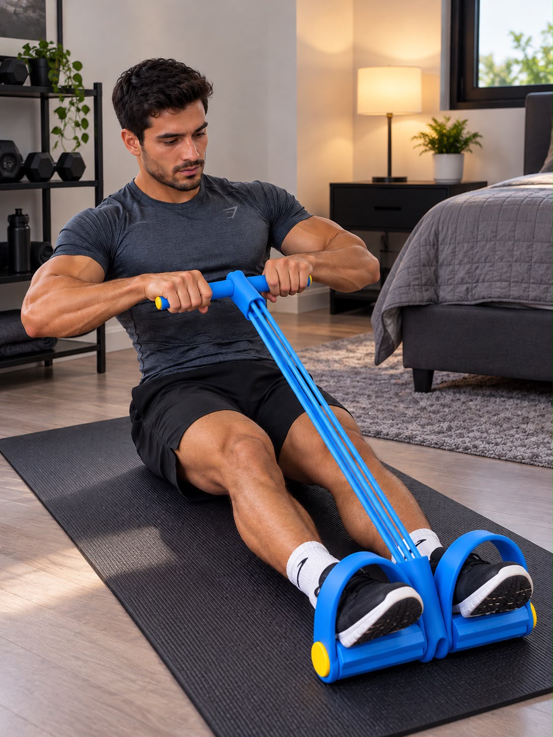 Bandas Elásticas – Gimnasio Portátil para Entrenamiento de Cuerpo Completo